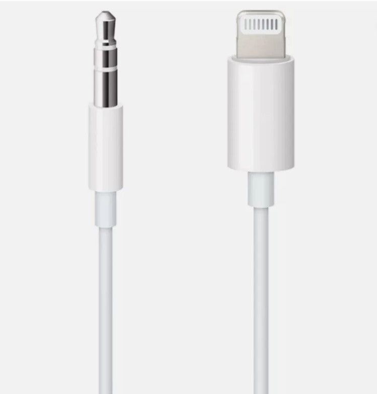 iPhone Lightning To Headphone Jack Wire 1.2m lengh
