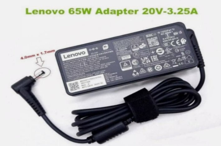 Original Lenovo Laptop 65W AC Adapter Charger 20V  3.25A small pin 4.0mm x 1.7mm
