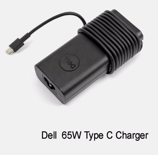 Genuine Original DELL Charger Type-C Power Supply AC Adapter 65W