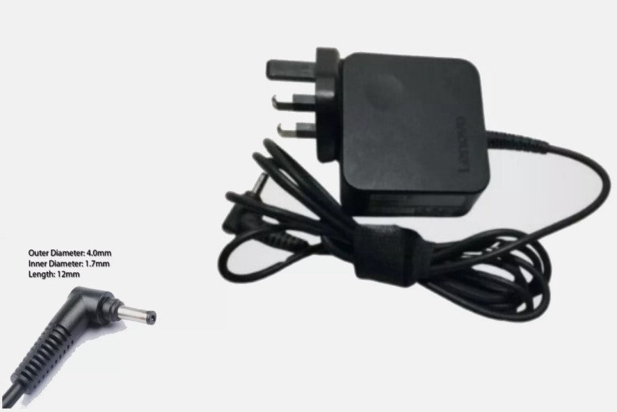 Genuine LENOVO IdeaPad Charger Slim pin 4.0mm * 1.7mm 20V X 2.25A 45W