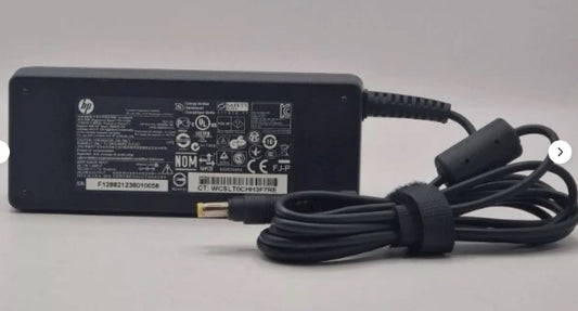 HP Adapter charger For HP DC359A PPP09H 18.5V-3.5A 65W + Power Lead (YELLOW TIP)