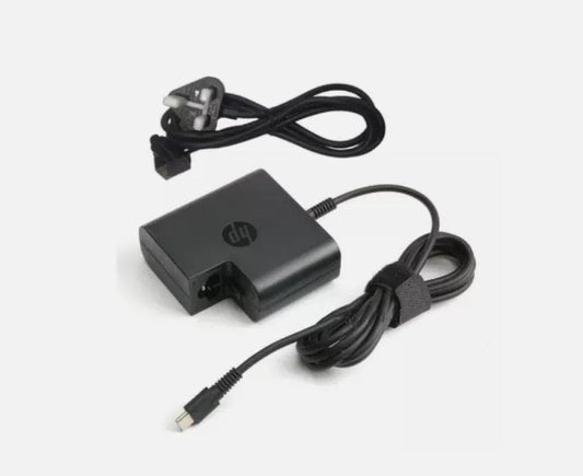 Original HP USB TYPE C 65W ADAPTER CHARGER with Power Lead