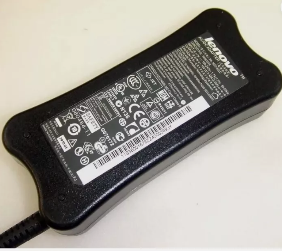 Genuine Original Lenovo Charger 19V 3.42A 65W 5.5mm * 2.5mm