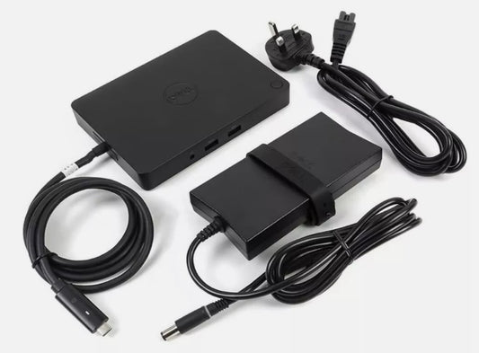 Dell K17A001 USB-C Docking Station Dock with UK 130W Charger