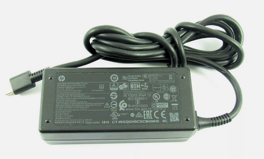 Original HP 45W USB-C Type C Fast Charging AC Adapter with Power Lead