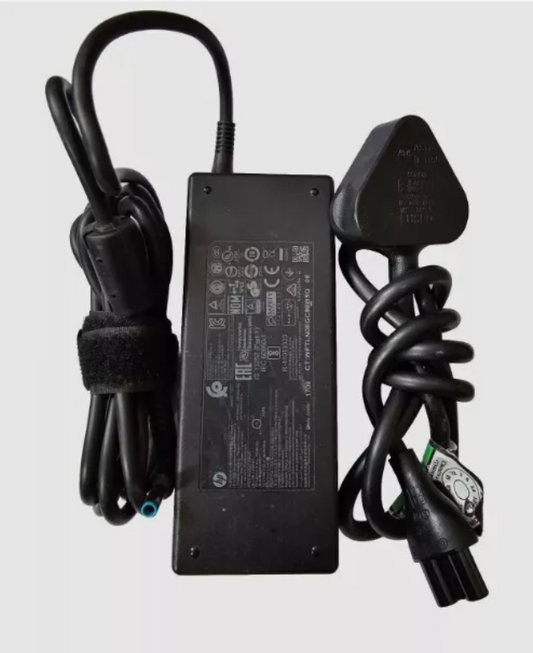 Original Genuine hp Elitebook With blue pin 65w 19.5v 3.33a  +cable