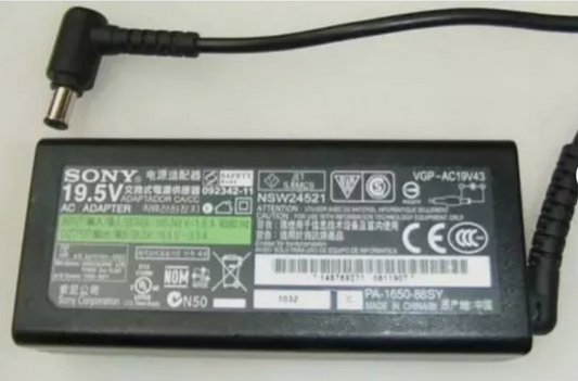 19.5V 3.3A 65W Sony Charger, Compatible with PCGA-AC19V1 VGP-AC19V44