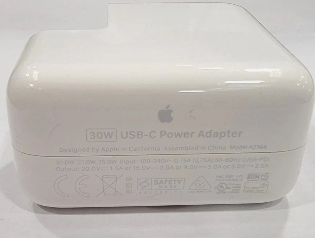 Genuine Apple 30W USB-C A1882 Adapter Fast Charger iPhone iPad & MacBook