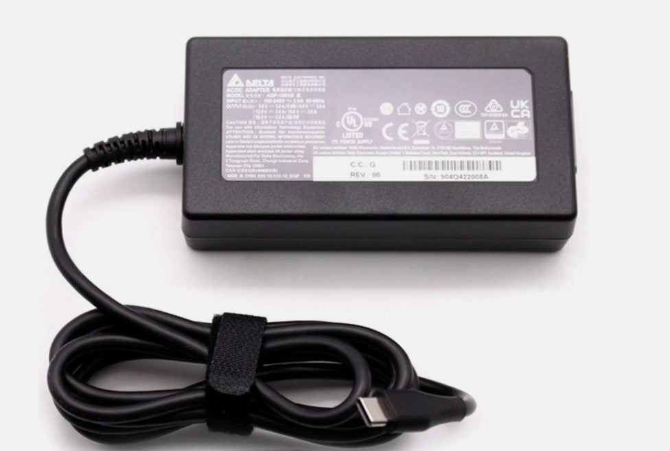 Laptop Acer USB-C Type Delta Charger 100W + Power Lead