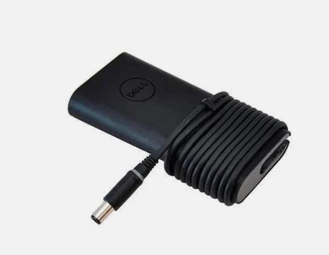 Original DELL 90W 19.5V 4.62A rounded CHARGER (BIG PIN) With Power Lead