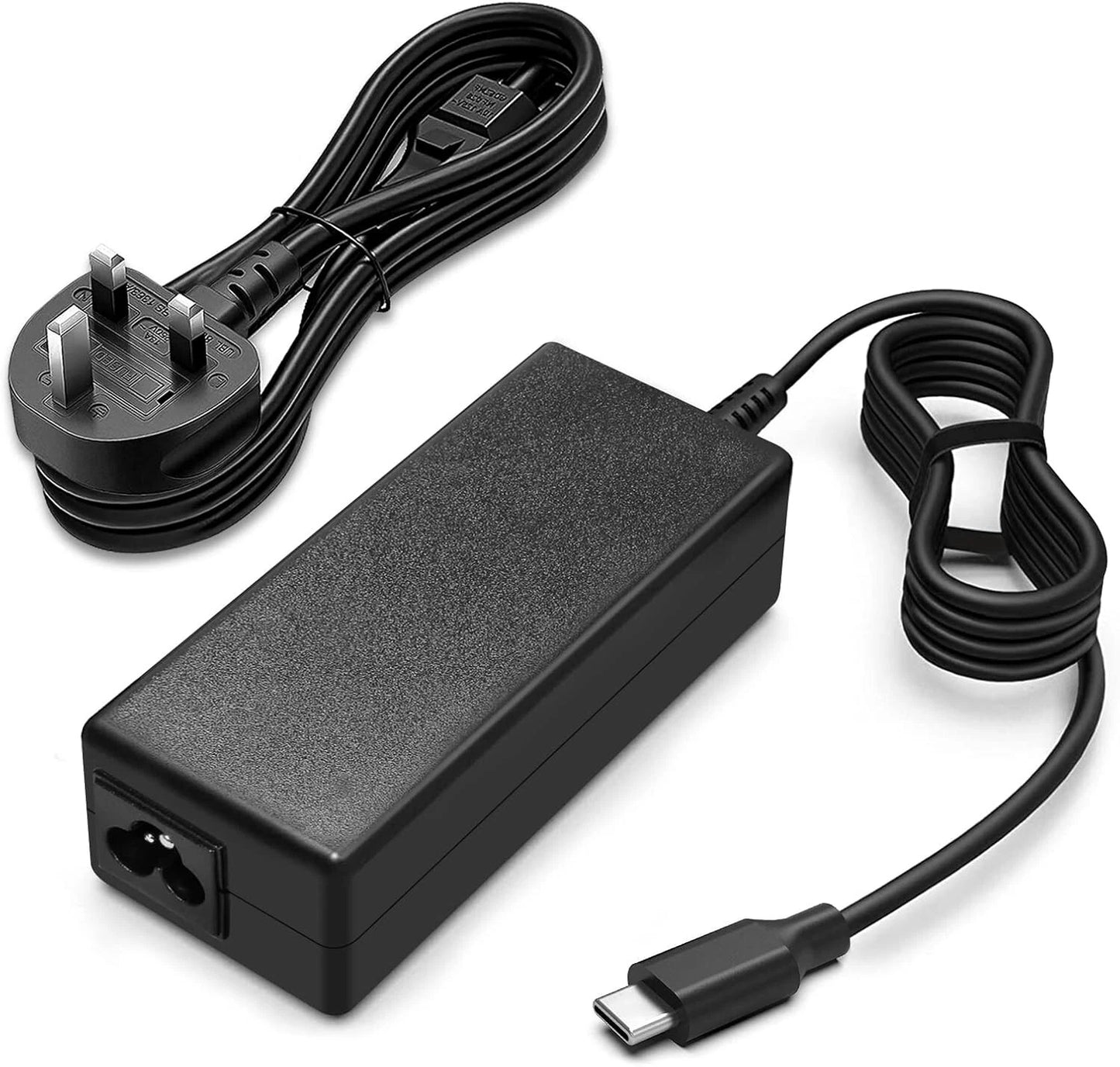 Original HP 65W USB-C Type C Fast Charging AC Adapter with Power Lead