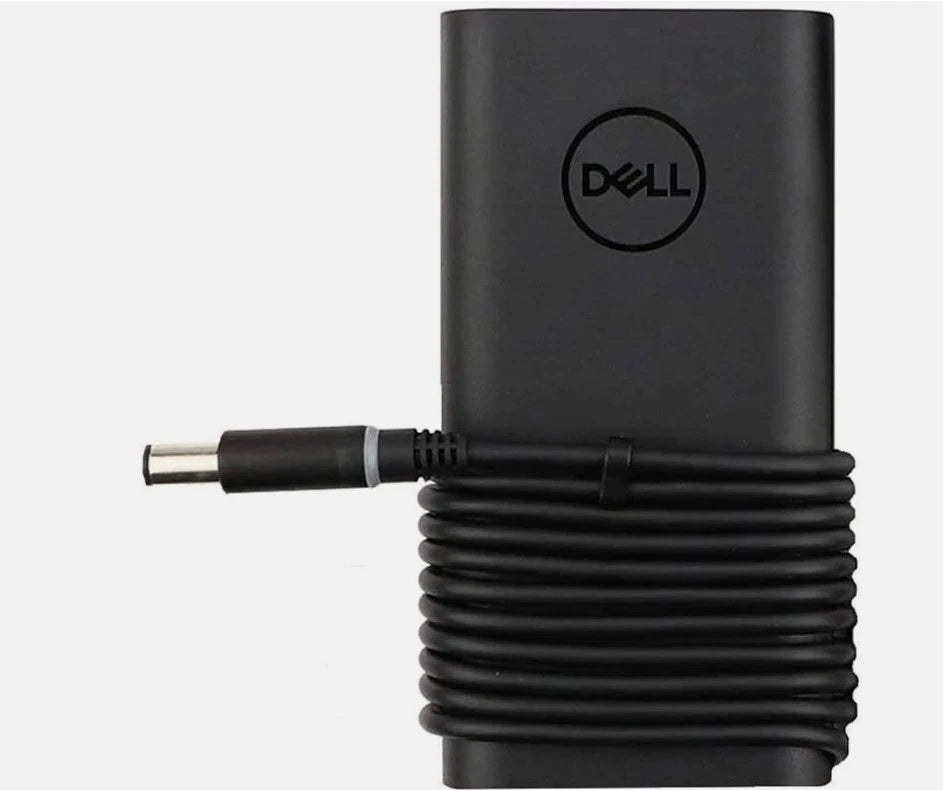 Original DELL 90W 19.5V 4.62A rounded CHARGER (BIG PIN) With Power Lead