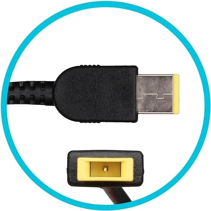 Original Lenovo Charger 20V - 3.25A - 65W Rectangle Tip