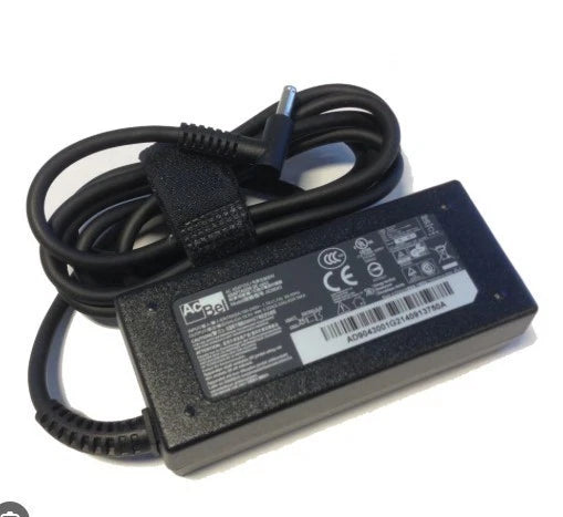 AcBel LAPTOP ADAPTER CHARGER BLUE PIN PLUG 3.33A 19.5V 65W + Power Lead