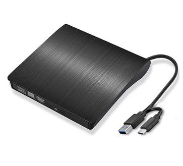 DVD Recorder Portable USB 3.0 Type-c External DVD-RW for Laptop Desktop PC