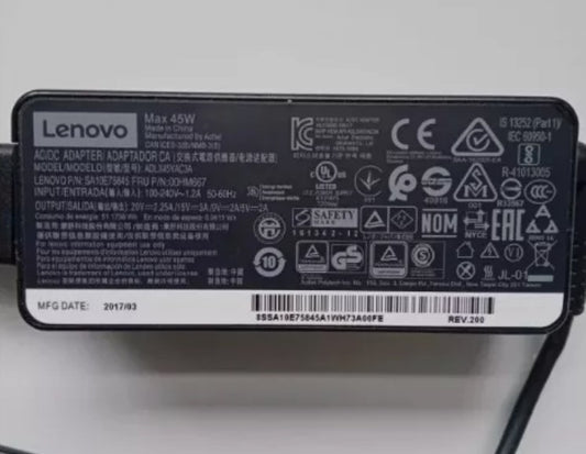 Genuine Lenovo 45W USB C Type C Charger