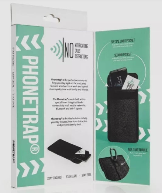 Phonetrap Signal Blocker, Credit Cards, Passports,Phones, (Great present)