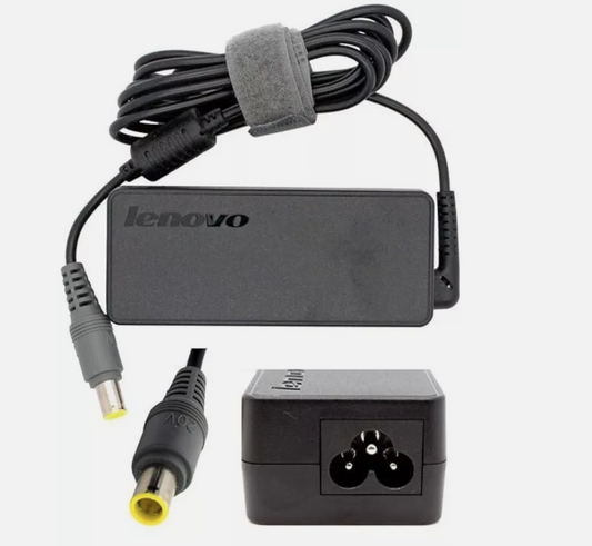GENIUNE LENOVO LAPTOP CHARGERS 20V-3.25A, 65W ROUND PIN WITH POWER LEAD
