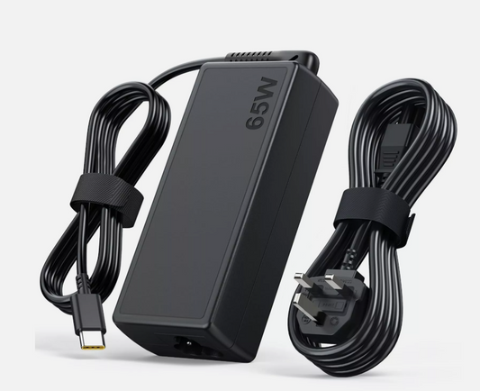 New 65W TYPE-C USB-C Laptop Charger - Lenovo, Acer, HP, Apple, Sony, ASUS, Dell