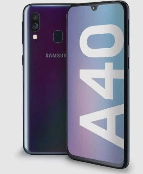 Samsung Galaxy A40 4G- 64 GB - Black - Unlocked