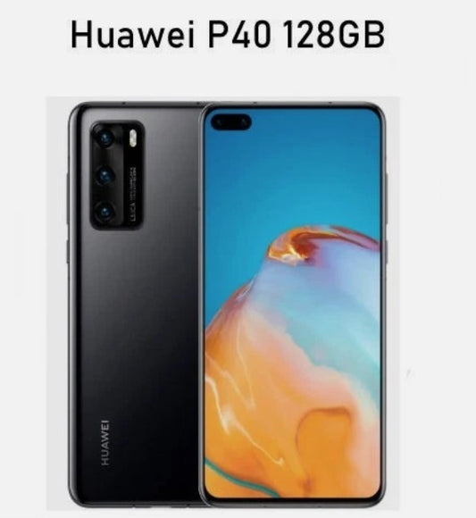 HUAWEI P40 5G DUAL SIM – BLACK – 128GB 8GB RAM - UNLOCKED – PRISTINE