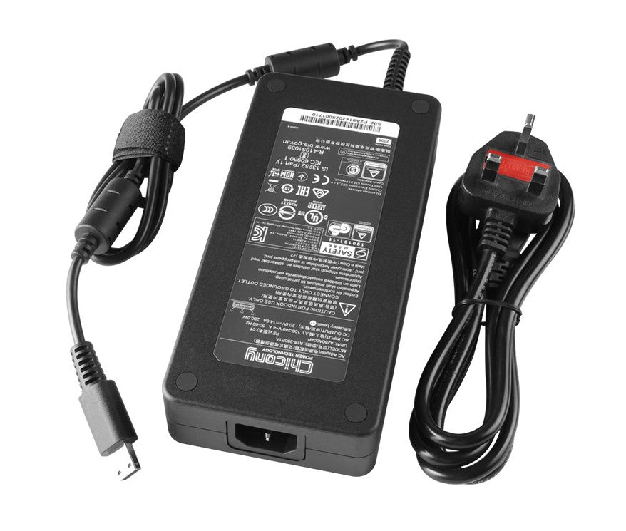 Chicony 20V 280W A18-280P1A Hasee GX10-CU7PRO Power Supply AC Adapter Charger