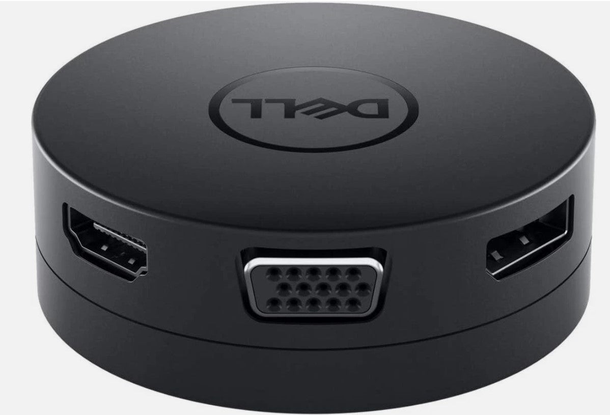 Dell DA300 USB-C Mobile Adapter Dock 6-in-1 HDMI DisplayPort VGA Ethernet USB