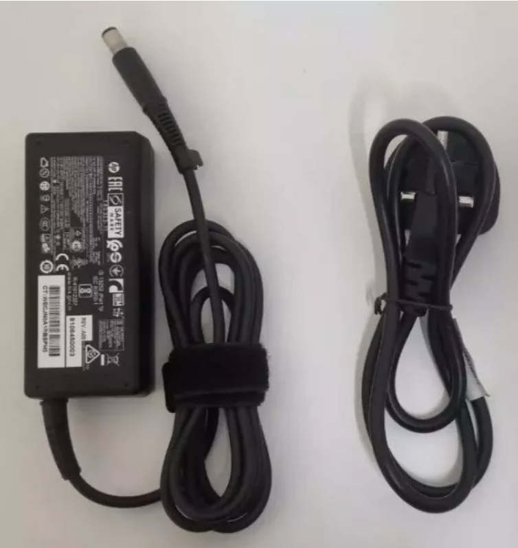 GENUINE HP LAPTOP CHARGER  19.5V - 3.33A 65W CENTRE PIN TIP 7.4mm * 5.0mm + LEAD
