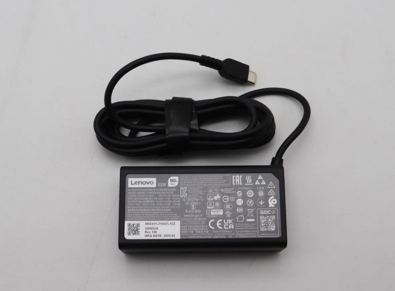 NEW Boxed Genuine 65W USB-C Lenovo Slim Type C Adapter with Power Lead