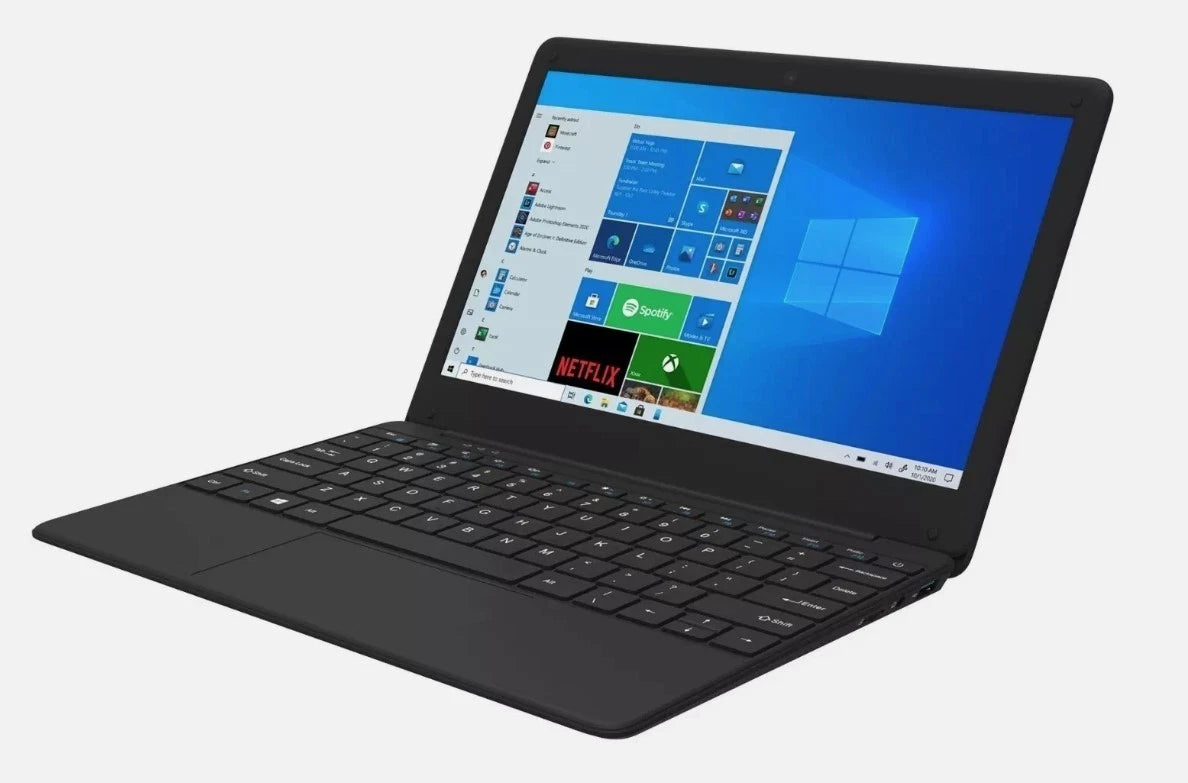 Cheap Laptop Geobook 1E Intel Celeron 4GB RAM 64GB Storage Windows 11 Pro