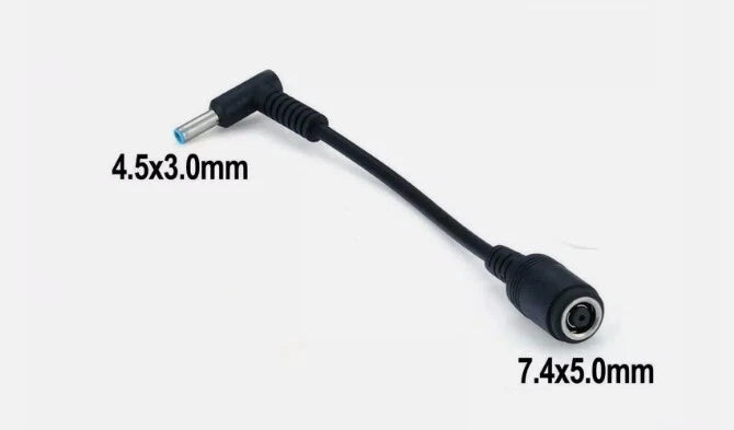 HP 90W With BLUE PIN  4.5mm * 3.0mm CHARGER -19.5V-4.62A +POWER LEAD