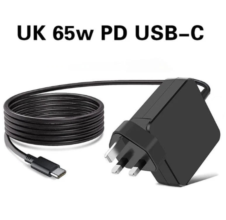 (NEW) 65W USB C Type C Charger for DELL ,HP, ASUS ,Lenovo, Acer & More