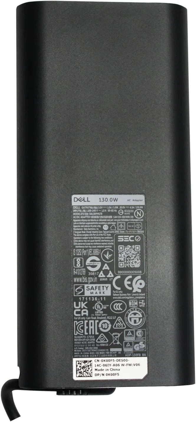 For DELL Charger Type-C Power Supply AC Adapter 130W