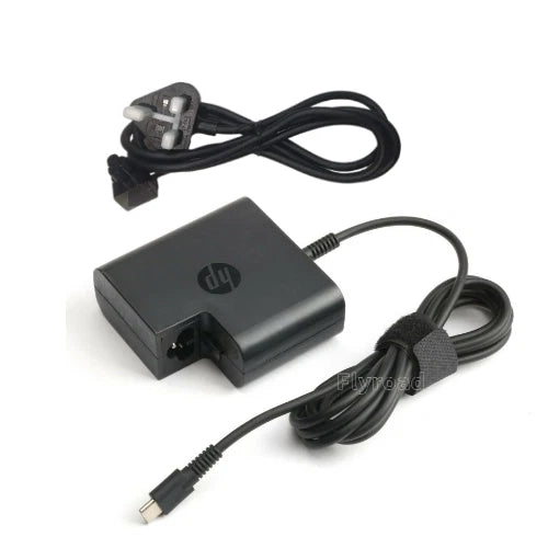 Original HP 45W USB-C Type C Fast Charging AC Adapter with Power Lead