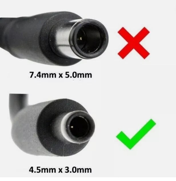 NEW GENUINE DELL SMALL PIN 4.5MM * 3.0MM For Dell Laptop 65W