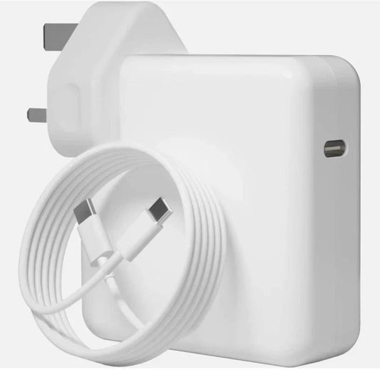 Genuine Apple 87W USB-C Macbook Pro & Air Power Adapter Charger With Cable A1719