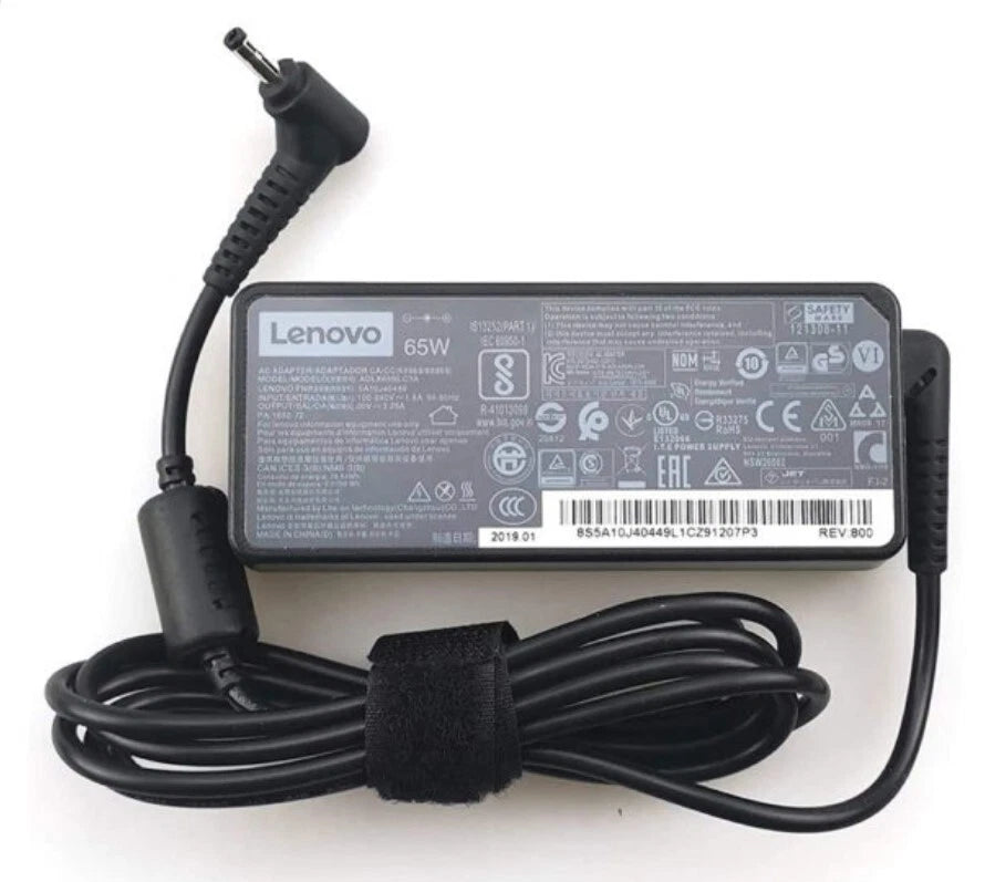 Lenovo Laptop 65W New Original AC Charger 20V 3.25A small pin 4.0mm x 1.7mm