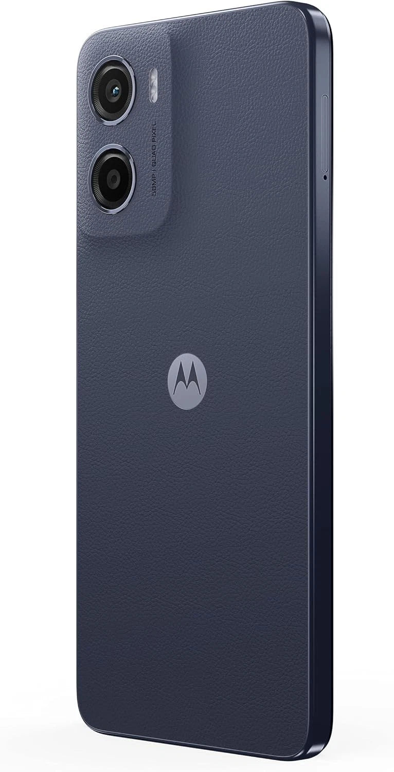 Motorola Moto G05 - 64GB, 4GB RAM, 6.67" - Denim Blue + NEW HS-M905BT Earphones