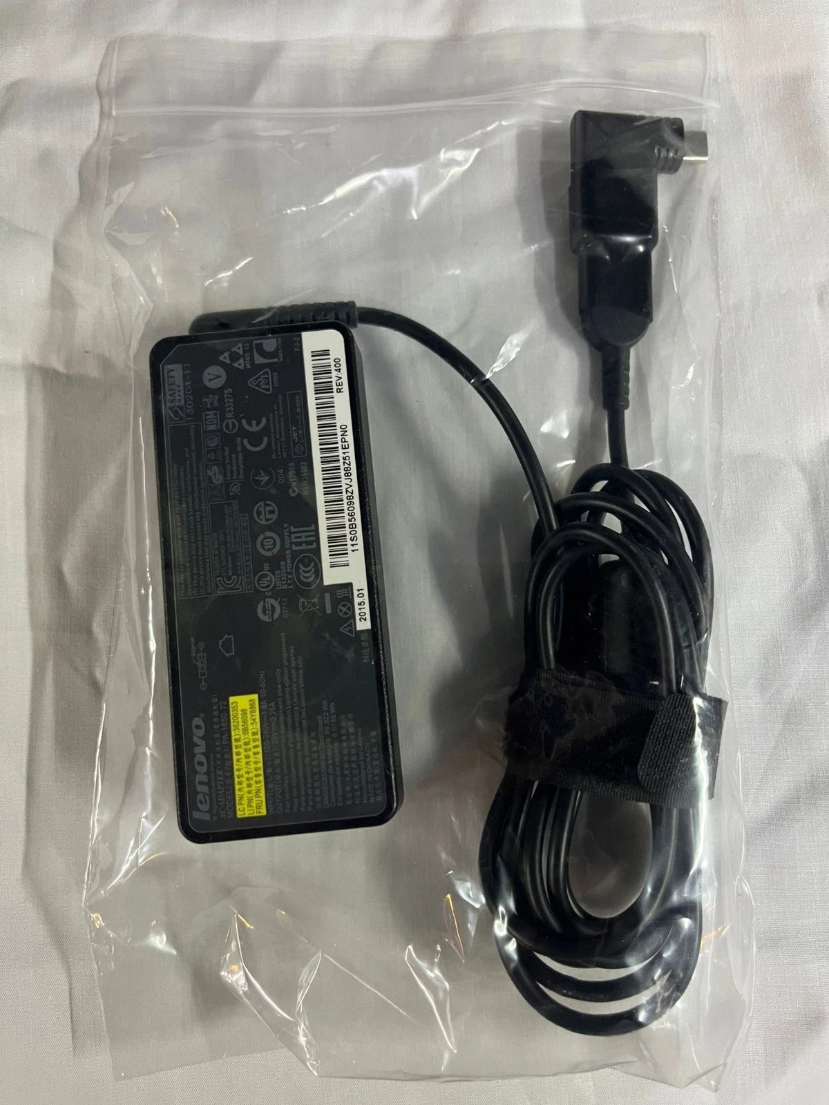 Cheap Original Lenovo Charger 20V - 3.25A - 65W with Type C Adapter