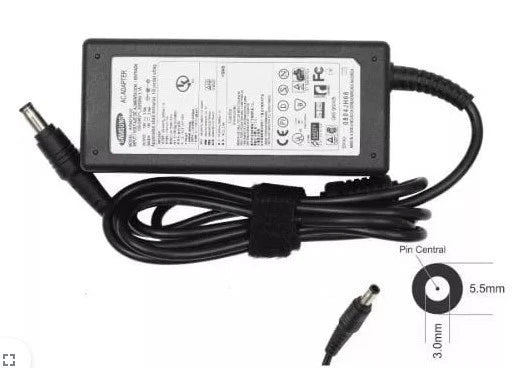 Samsung Netbook Laptop Charger 19V 2.1A AC Power Adapter with power lead