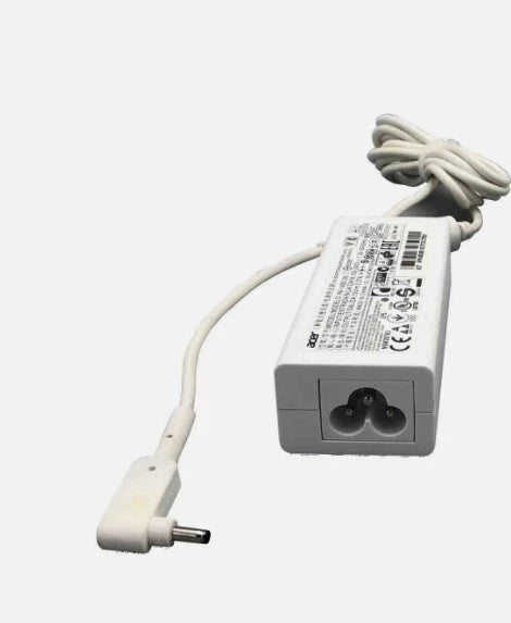 Acer Original white Power Supply Charger 19V 2.37A (45W) 3.0mm *1.1mm (small pin)