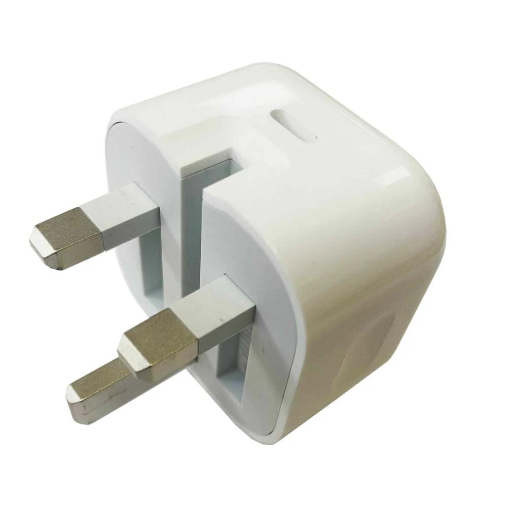 Original Apple Genuine 20W USB Type-C PD UK Power Adapter Plug fast charger