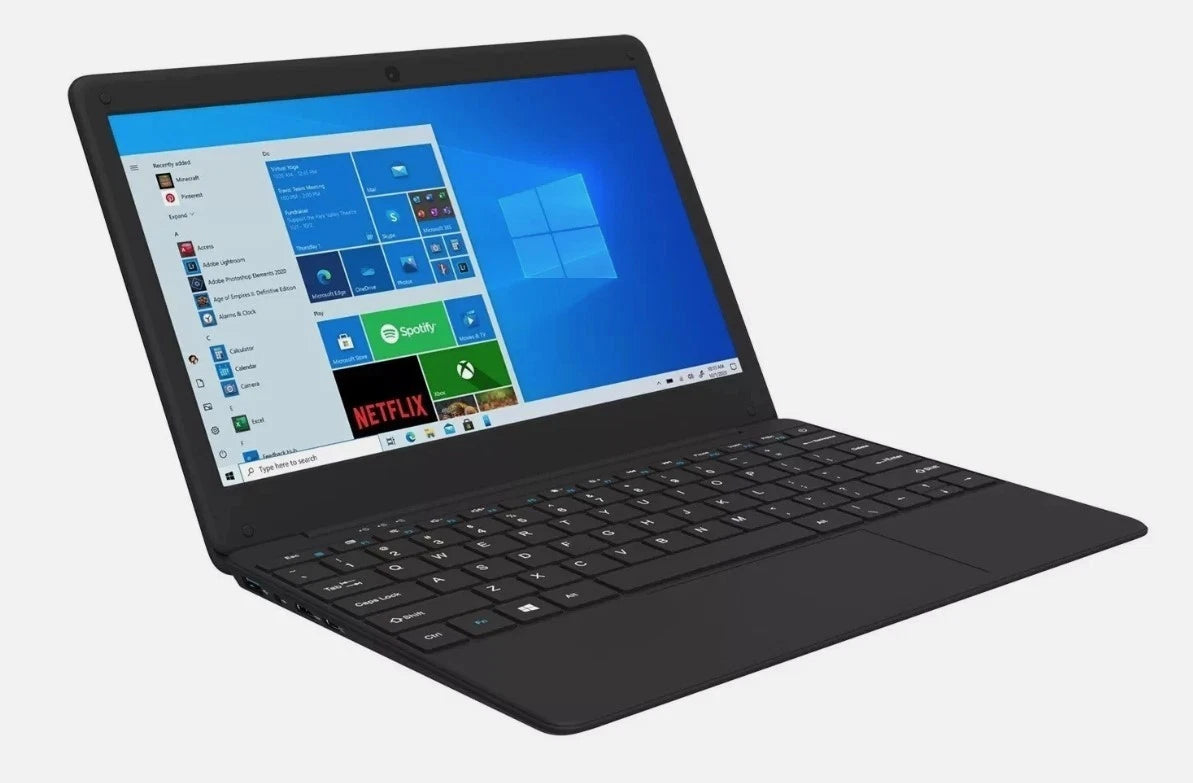 Laptop Geobook 12.5" Intel Celeron 4GB RAM 64GB Storage Windows 11 Pro