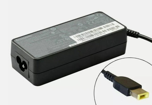 NEW GENUINE LENOVO LAPTOP CHARGER 20V-2.25A, 45W RECTANGLE TIP POWER LEAD