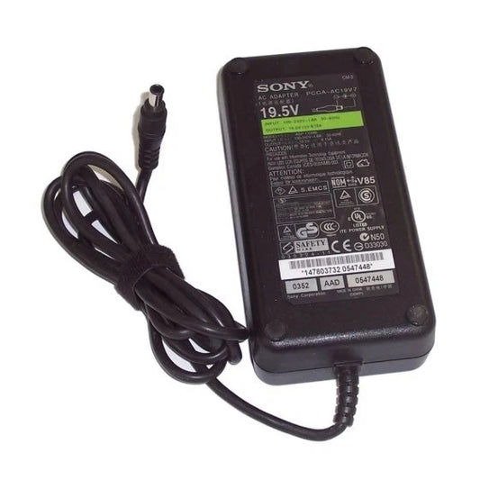 GENUINE SONY LAPTOP CHARGER 19.5V - 6.15A, 120W With Power Lead