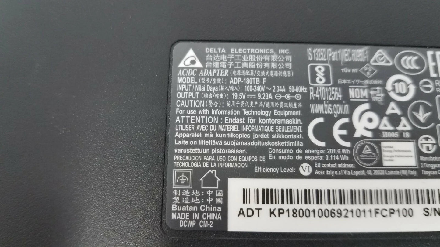 Delta Electronics 19.5V 9.23A (180W) ADP-180TB F Laptop Charger