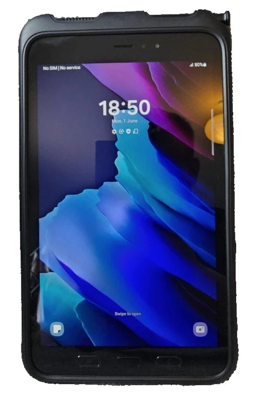 Samsung Galaxy Tab Active 3 8" 64GB 4G WiFi Black SM-T575 Unlocked - Pen