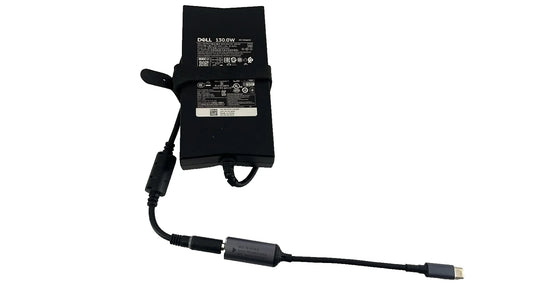 Genuine Original Dell 130W with Type-C Adapter with Power lead