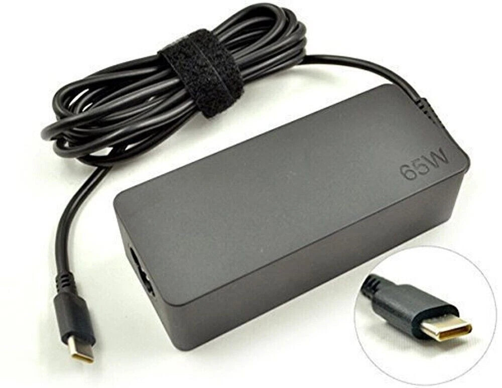 TYPE-C USB-C 65w Laptop Charger -Lenovo, Acer, HP, Apple, Sony, ASUS, Dell