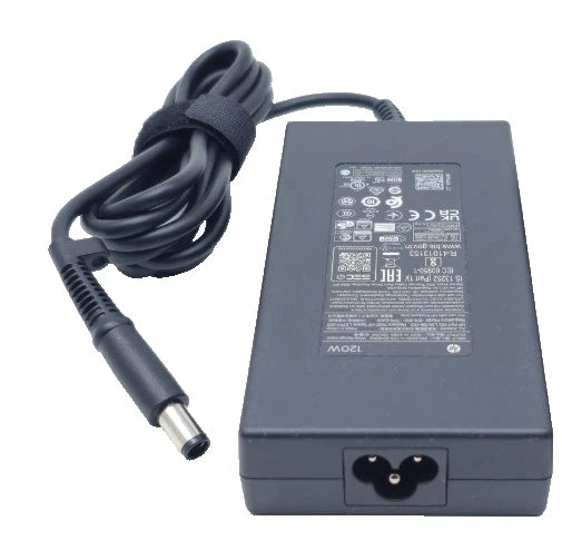 ORIGINAL HP Laptop Charger 19.5V - 6.15A, 120W BIG TIP with Power Lead